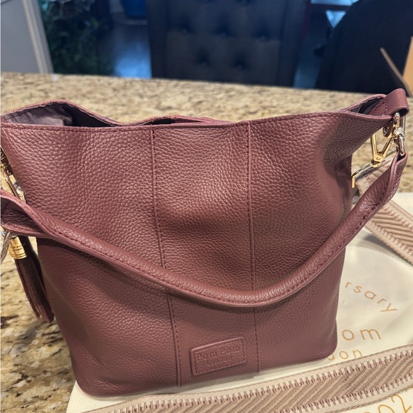 Lambeth Bag Deep Burgandy - Picture 2 of 9